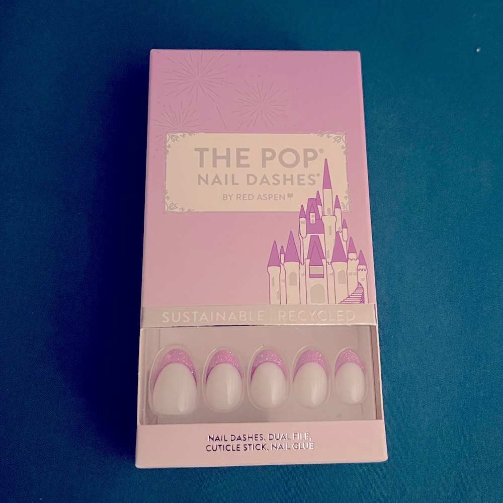 Red Aspen Press on Nail